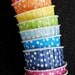 Candy Cups in Rainbow Polka Dots (25)