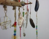 Rustic Tribal Found Object mobile.