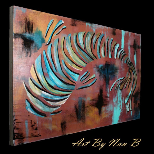 HUGE Fine Art Textured 3D effect Original Painting Home Decor Wall Decor modern Koi Fish Art Ready to hang painting, 24 x 36 Art Nan B
