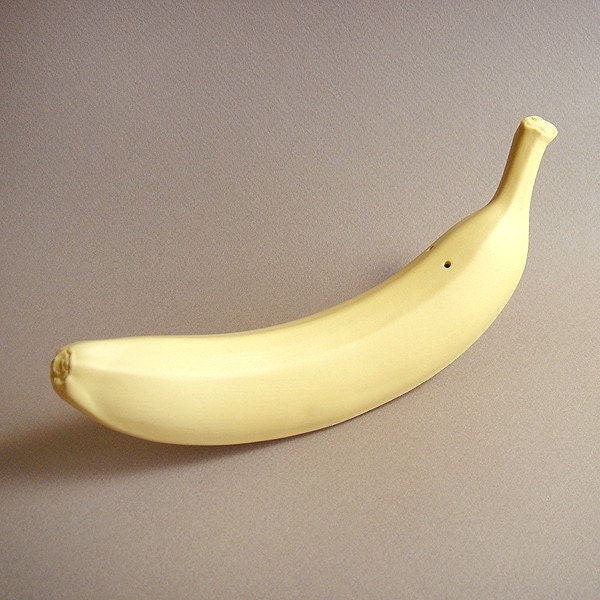 Banana Salt (or Pepper) Shaker - Yellow