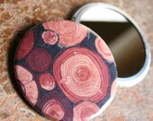Made of Logs Pocket Mirror