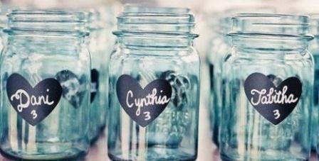 150 Heart Chalkboard Labels - DIY Chalkboard Mason Jars, Place Settings, Wedding Chalkboards FREE SHIPPING