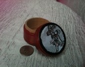 Beautiful Lady Jester Gift box, Trinket box, Powder Box, Jewelry Box