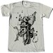 Unisex ALTERNATIVE TRANSPORTATION (giant squid) american apparel t shirt xs S M L XL xxl (silver)