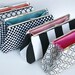 Black and White Clutch for Cocktail Party or Bridesmaids