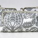 Bridesmaid Clutch Set in varying shade and patterns of gray Design your own