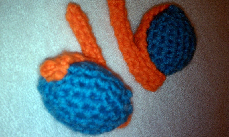 Pattern, Crochet Testicles