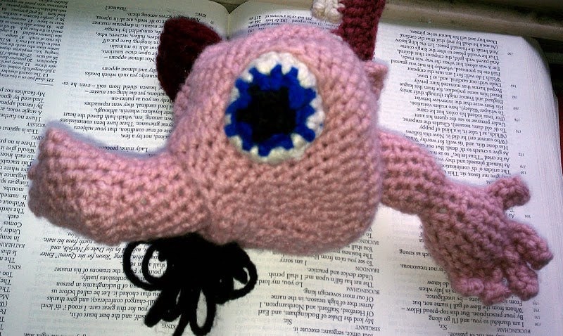Teratoma Crochet Plush