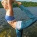 SALE. LAST PAIR. siren lace waist skinny fit yoga pants size L only