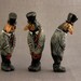 The Quite Extraordinary Traveling Professor Crow Steampunk Crow figurine