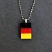 german flag necklace