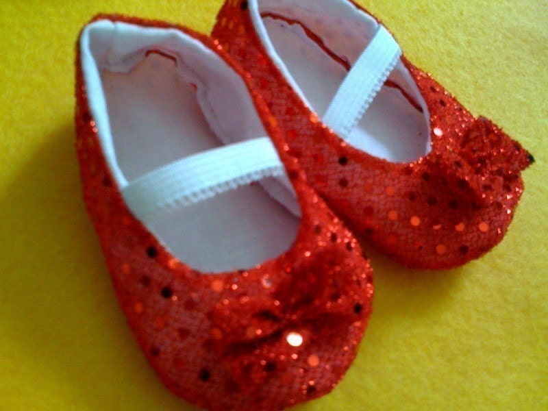 Ruby Slippers Toddler Sizes PERFECT FOR HALLOWEEN