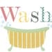 Children Bathroom Art, Kids Bathroom Decor, 8 x 10 - Wash, Vintage Bathrub, Bathroom Print for Kids