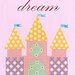 Nursery Art PRINT - Pink Fairy tale Art Set of 3
