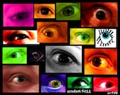 Custom Family Photo: Eyeball Art