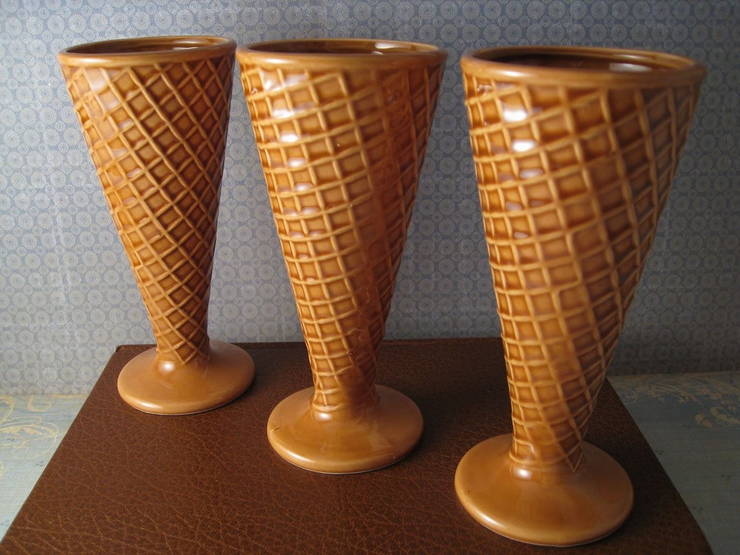 Ice Cream Cone Cups by autumnalways on Etsy