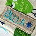 Art Wallet - Personalised Name Label - crayon case - coloring