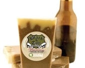 Vegan Organic Irish Stout Beer Soap Pints -- The Black and Tan 6 Pack -- Made In America so FREE DOMESTIC SHIPPING
