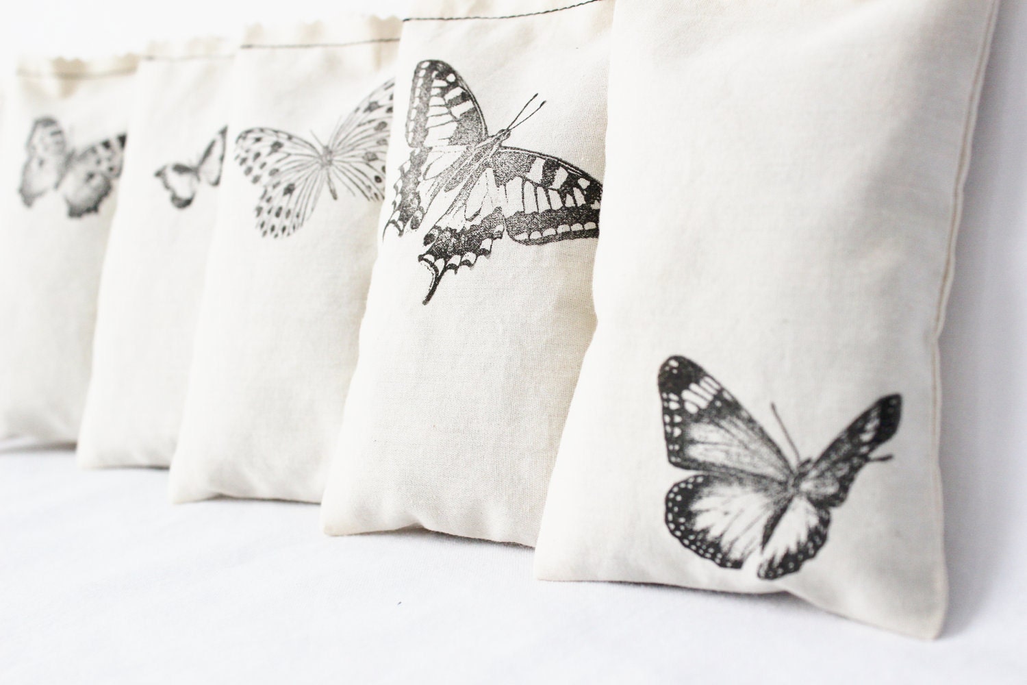 Woodland Whimsy Botanical Sachets Set of 7 Butterfly Sachets