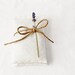 White Polka Dot Lavender Sachets, Modern Cottage Chic, Fresh Home Decor