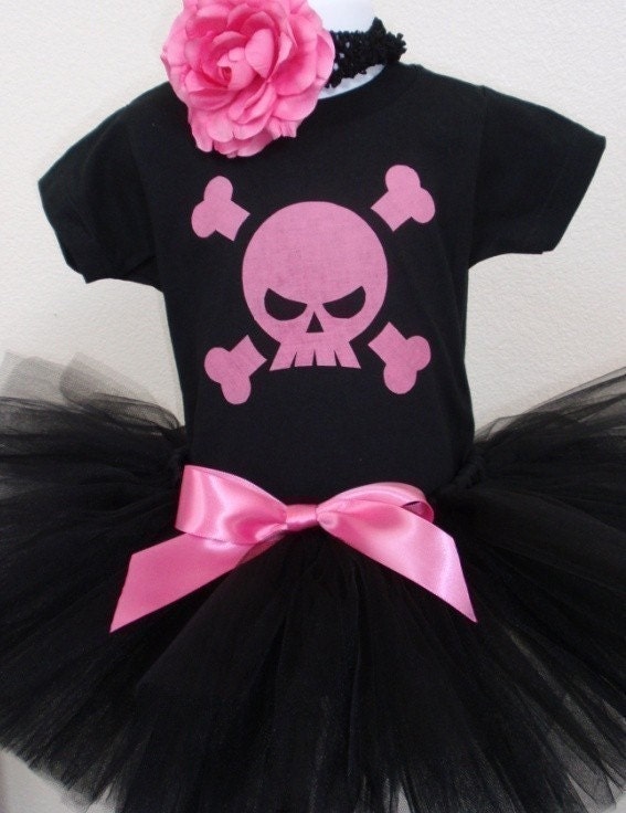 Punk Rock Tutu Set - up to child size 5 - As Seen On Good Day Sacramento