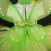 Tinkerbell Inspired Tutu Costume - For Halloween, Dress Up, Photos, Birthdays and more - up to child size 8