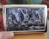 Alice In Wonderland Tea Party Cigarette or Card Case or Wallet