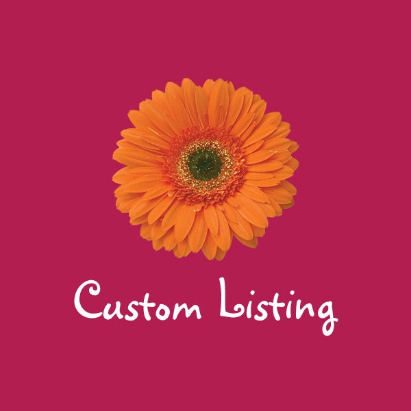 Custom listing for Mandie