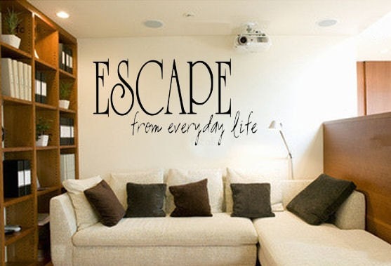 Escape - Vinyl Wall Decal