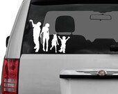 Zombie Family vinyl decal 1