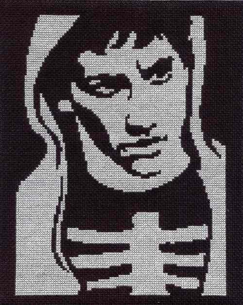 PATTERN -  Donnie Darko Cross Stitch