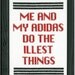 RUN DMC - My Adidas Cross Stitch