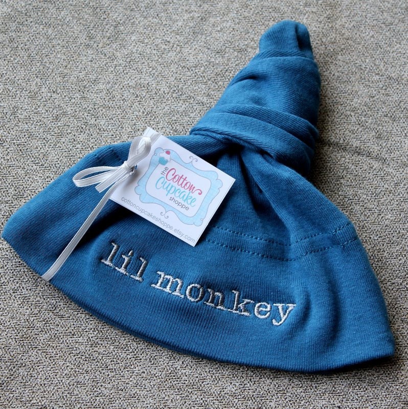 SALE - Lil Monkey Baby Hat