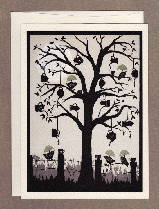 Tea Party - Greeting Card