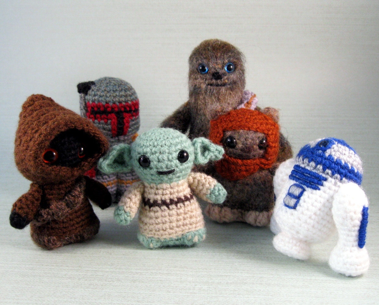 PDFs of any 6 Star Wars Mini Amigurumi Patterns