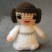 PDF of Princess Leia - Star Wars Mini Amigurumi Pattern