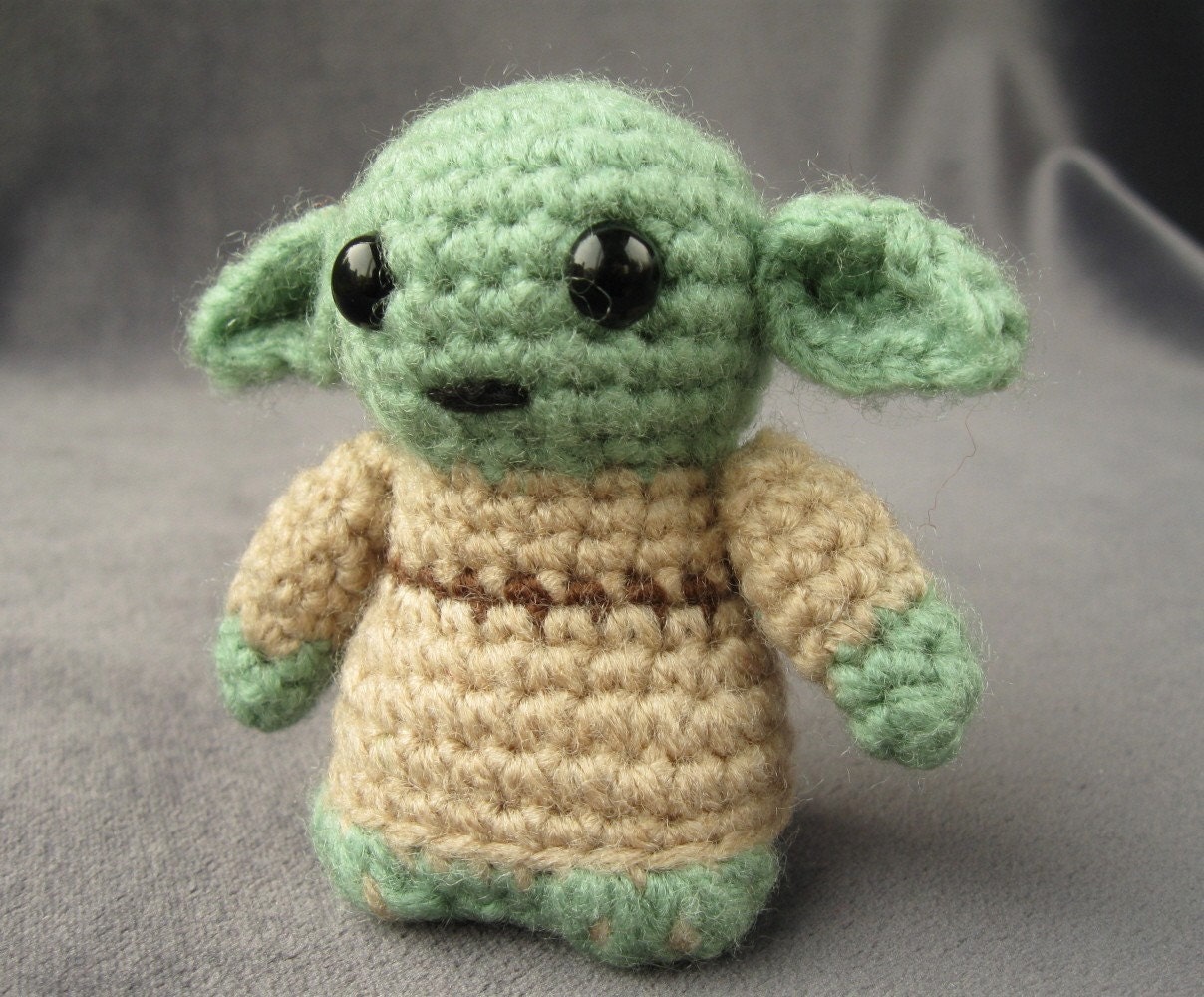 PDF of Yoda - Star Wars Mini Amigurumi Pattern