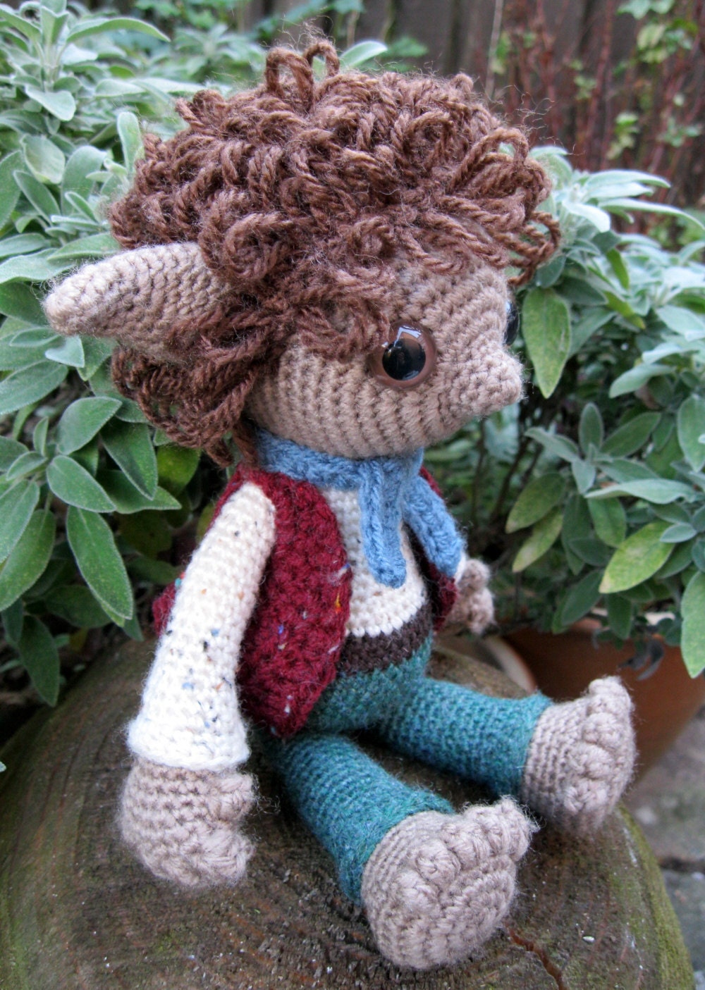 PDF of Little Folk Amigurumi Pattern - Elf, Fairy, Sprite Crochet Pattern