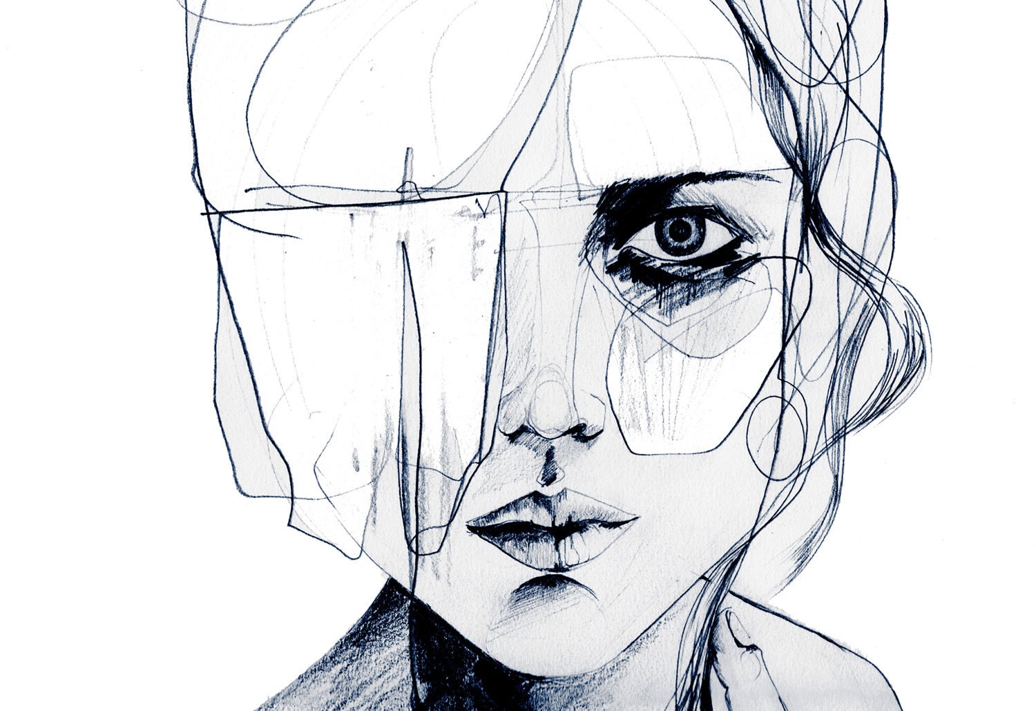 Sketch V // PENCIL DRAWING / A2 Giclée print from an original