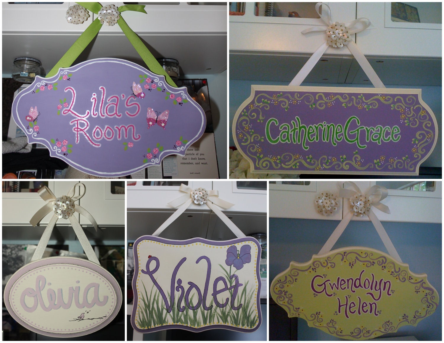 Personalized Nursery Name Plaque