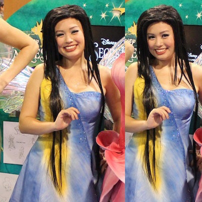 Custom Silvermist Fairy Costume Wig from Tinkerbell movies - A True Enchantment Original