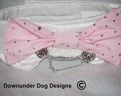 The Pink Bow Tie 3 sizes small medium and large