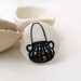 eggs basket brooch