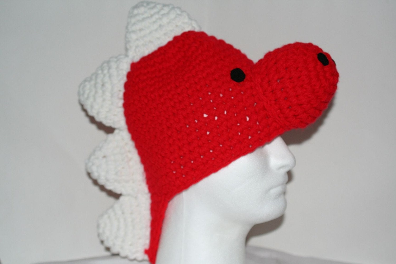 custom dinosaur or dragon hat -  you pick the COLORS and the size - costume - cute fun hat