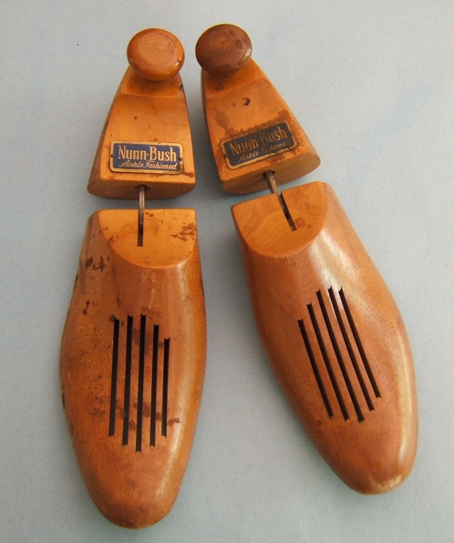Vintage Wood Nunn-Bush Shoe Trees