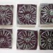Plum Mint Ceramic Mosaic tiles