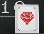 Diamond Signed Print Large