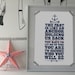 Anchor  Signed Print Large