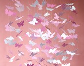 Pink Daydream Butterfly Mobile Kit - DIY - Great Craft Project