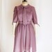 70's lavender dress